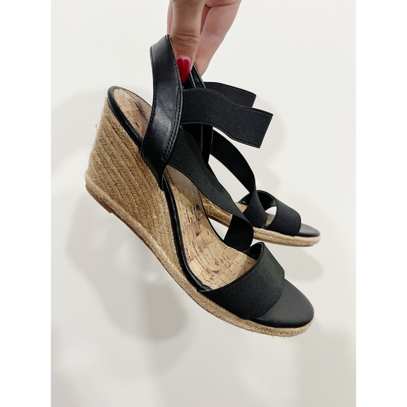 Merona Shoes - Merona Target Black Wedges